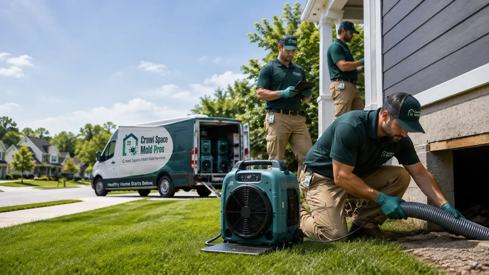 Crawl Space Mold Removal in Grand Valley, PA